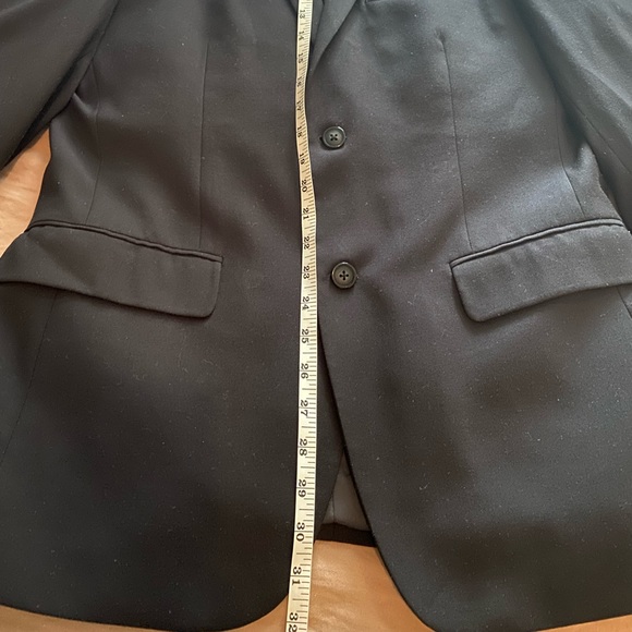 Perry Ellis black slim fit two button performance suit jacket. - Picture 7 of 9